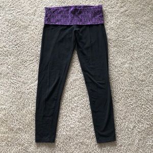 VS Pink yoga leggings